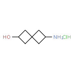 6-aminospiro[3.3]heptan-2-ol hydrochloride Structure
