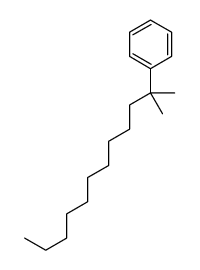 2-methyldodecan-2-ylbenzene结构式