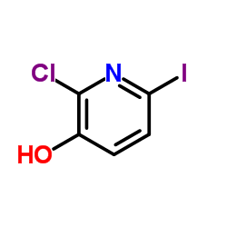 2-Chloro-3-hydroxy-6-iodopyridine Structure