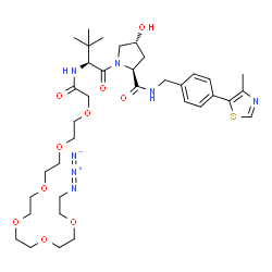 (S,R,S)-AHPC-PEG-Azide Structure