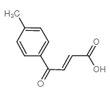 3-(4-甲基苯甲酰基)丙烯酸结构式