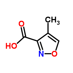 4-甲基异恶唑-3-甲酸结构式