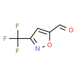 5-Isoxazolecarboxaldehyde,3-(trifluoromethyl)-(9CI) Structure