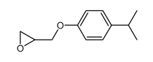 2-[4-(PROPAN-2-YL)PHENOXYMETHYL]OXIRANE Structure