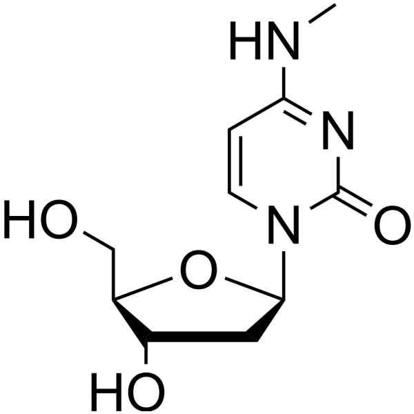 2'-Deoxy-N4-methylcytidine Structure