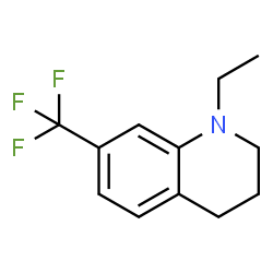 1-Ethyl-7-(trifluoromethyl)-1,2,3,4-tetrahydroquinoline Structure