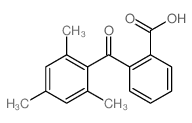 Benzoic acid,2-(2,4,6-trimethylbenzoyl)- Structure