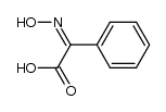 (E)-phenylglyoxylic acid oxime Structure