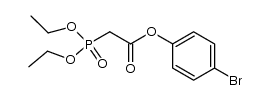 (para-bromophenyl)diethylphosphonoacetate Structure