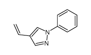 4-ethenyl-1-phenylpyrazole结构式