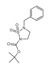 N2-BOC-N5-benzyl-1,2,5-thiadiazolidine 1,1-dioxide Structure