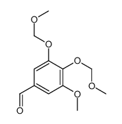3-methoxy-4,5-bis(methoxymethoxy)benzaldehyde结构式