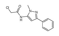 N1-(1-甲基-3-苯基-1H-吡唑-5-基)-2-氯乙酰胺图片