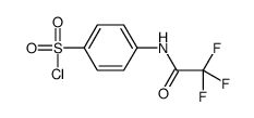 4-(2,2,2-三氟-乙酰基氨基)苯磺酰氯结构式