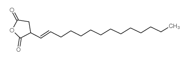 dihydro-3-(tetradecenyl)furan-2,5-dione structure