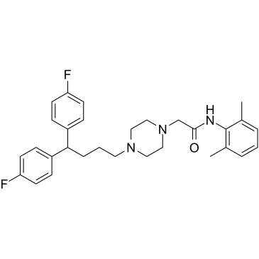 利多氟嗪结构式