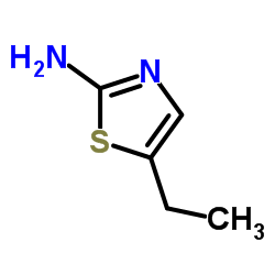 5-乙基噻唑-2-胺结构式