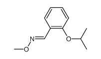 2-isopropoxybenzaldehyde O-methyloxime Structure