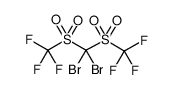 dibromo bis(trifluoromethanesulphonyl) methane结构式