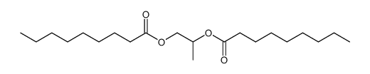 propylene glycol dipelargonate Structure