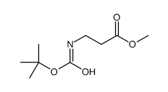 3-((叔丁氧基羰基)氨基)丙酸甲酯图片