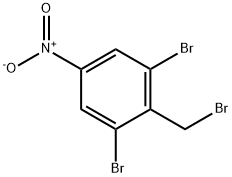1,3-dibromo-2-(bromomethyl)-5-nitrobenzene Structure