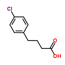 4-(4-氯苯基)丁酸结构式