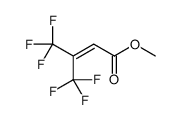methyl 4,4,4-trifluoro-3-(trifluoromethyl)but-2-enoate结构式