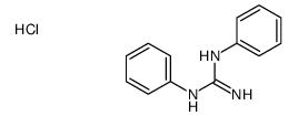 1,2-diphenylguanidine,hydrochloride结构式