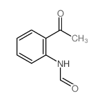 Formamide,N-(2-acetylphenyl)-结构式