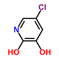 5-氯-2,3-二羟基吡啶结构式