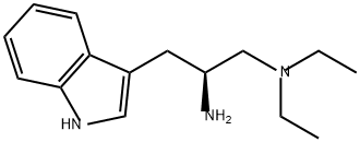 1,2-Propanediamine, N1,N1-diethyl-3-(1H-indol-3-yl)-, (S)- (9CI)结构式