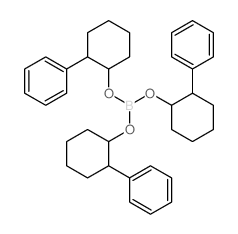 BORIC ACID, TRIS(2-PHENYLCYCLOHEXYL) ESTER Structure