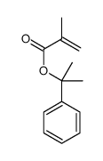 2-phenylpropan-2-yl 2-methylprop-2-enoate结构式