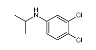 (3,4-Dichloro-phenyl)-isopropyl-amine结构式