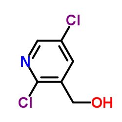 2,5-二氯-3-羟甲基吡啶结构式