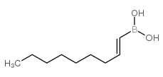 (E)-壬-1-烯-1-基硼酸结构式