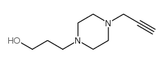 1-Piperazinepropanol,4-(2-propynyl)-(9CI)结构式
