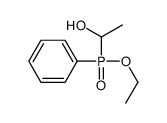 1-[ethoxy(phenyl)phosphoryl]ethanol结构式