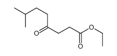 ethyl 7-methyl-4-oxooctanoate结构式