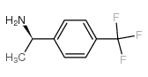 (R)-1-[4-(三氟甲基)苯基]乙胺结构式