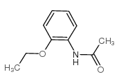 N-乙酰基邻氨基苯乙醚结构式