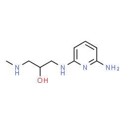 2-Propanol,1-[(6-amino-2-pyridinyl)amino]-3-(methylamino)-(9CI)结构式