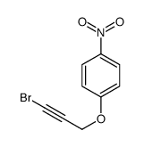 1-(3-bromoprop-2-ynoxy)-4-nitrobenzene结构式