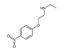 N-ethyl-2-(4-nitrophenoxy)ethanamine结构式