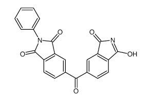5,5'-Carbonylbis[2-phenyl-1H-isoindole-1,3(2H)-dione]结构式
