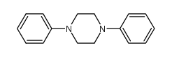 1,4-二苯基哌嗪结构式
