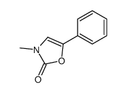 3-methyl-5-phenyl-1,3-oxazol-2-one结构式