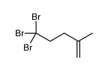 5,5,5-tribromo-2-methylpent-1-ene Structure