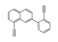 1-ethynyl-7-(2-ethynylphenyl)naphthalene Structure